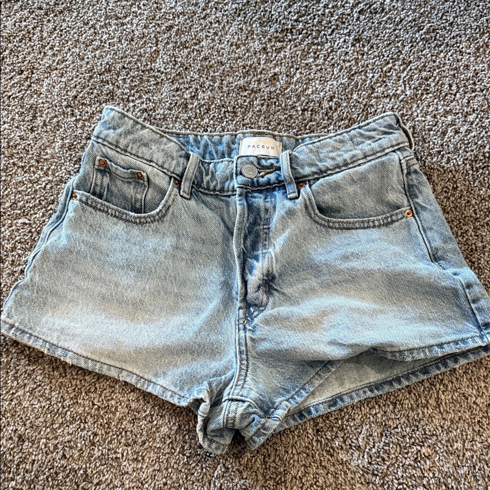 PacSun Sky Blue Women's Jean Shorts WORN ONCE